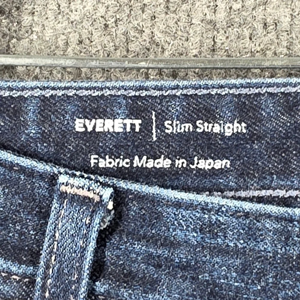 AG Adriano Goldschmied Jeans Mens 36x32 Everett Slim Straight Dark Wash Indigo